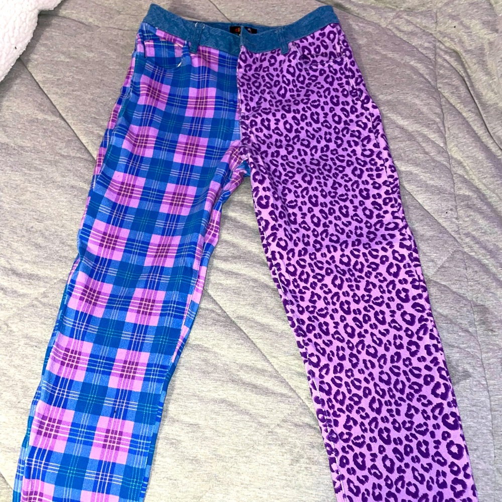 Custom designed jeans